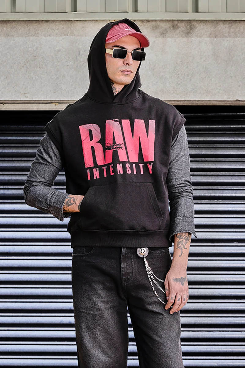 سنيتش GRIND RAW INTENSITY Sleeveless Hoodie